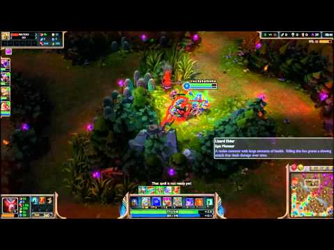 League of Legends 2013 Warwick Jungle gameplay
