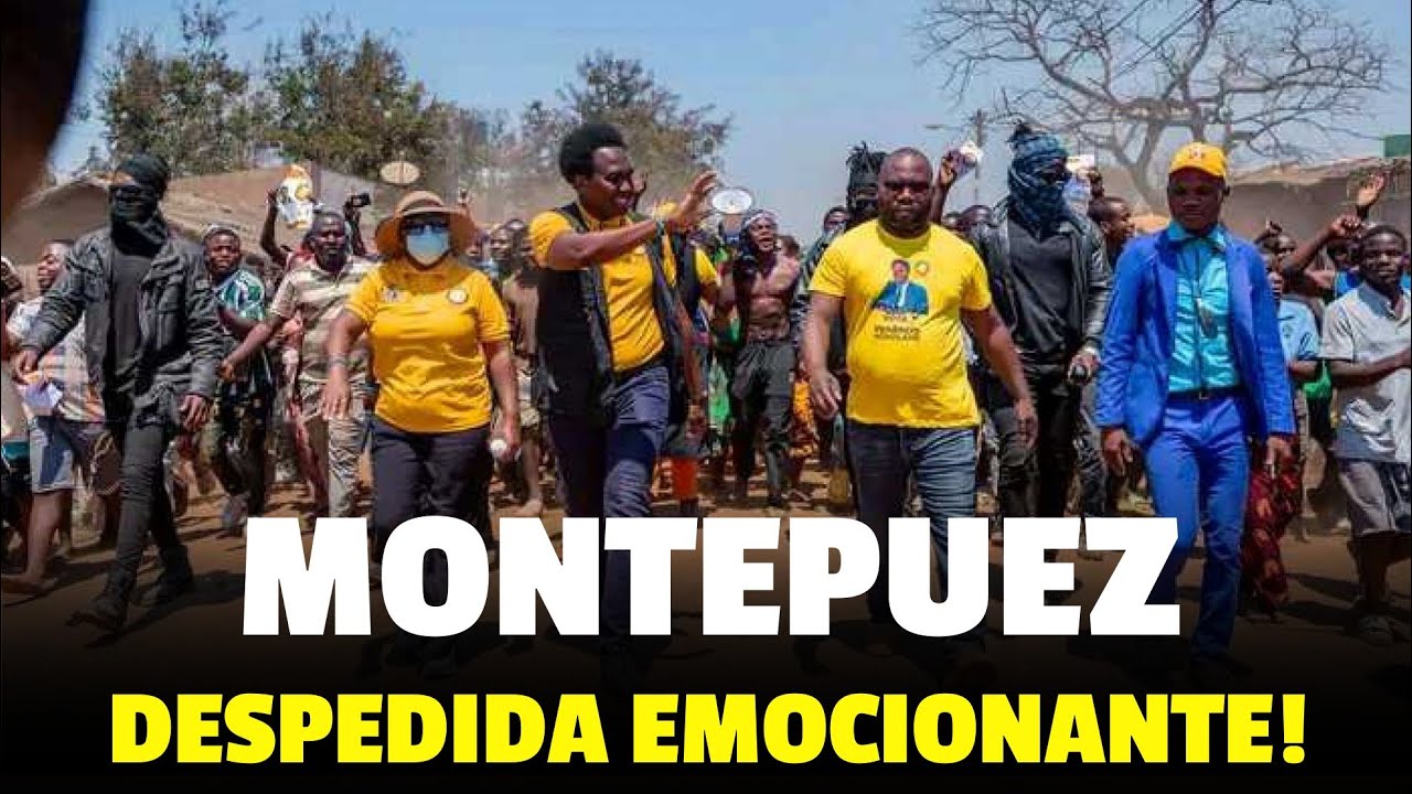Marcha em Montepuez marca a despedida de Venâncio Mondlane