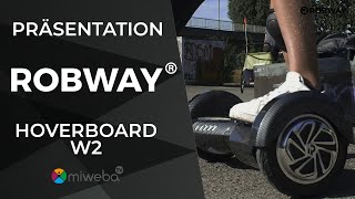 Hoverboard - Robway W2 - Präsentation Emotion 🎬 | Miweba [Deutsch]