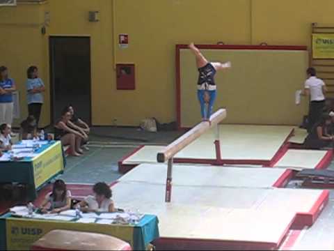 Lucia Camozzi_Ginnastica Cesanella Nazionali Specialità Trave Fano 2011