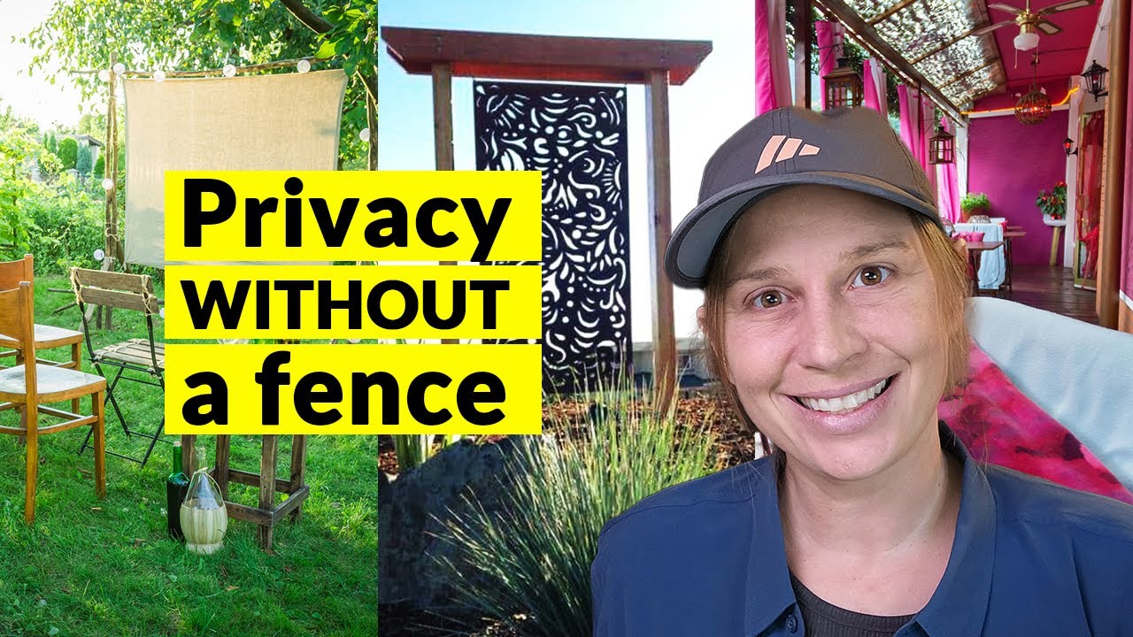 Backyard privacy ideas that go way beyond fencing