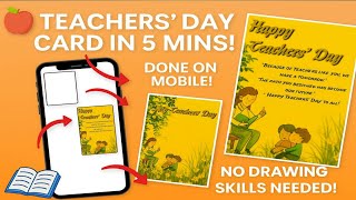 Teachers' day card in 5 Mins!/@technoratmaster