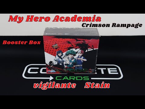 My Hero Academia Crimson Rampage Booster Box Opening