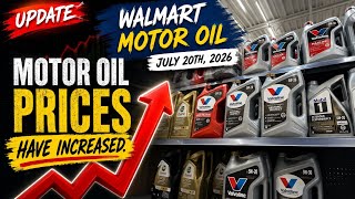 MOTOR OIL at WALMART (July 20, 2026)