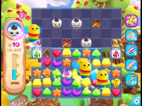 Cookie Jam Blast Level 654 - NO BOOSTERS 🍪 | SKILLGAMING ✔️