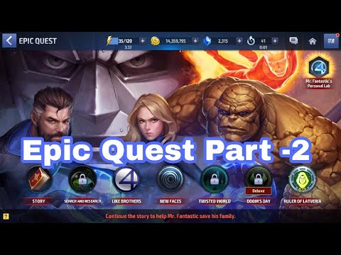 Marvel future fight First Family  Epic Quest Part - 2