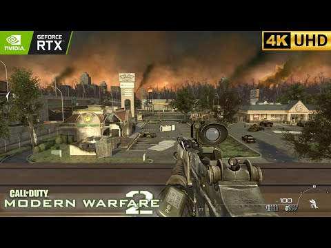 Russian Invasion On USA | Wolverines | Call Of Duty Modern Warfare 2 [2009] | 4K | RTX 3070