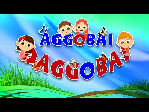 Aggobai Dhaggobai Video - Marathi Balgeet Video Song | Marathi Balgeet for Kids