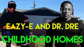 Eazy E &amp; Dr. Dre Childhood Homes Compton | Eazy E House | Straight Outta Compton Filming Location