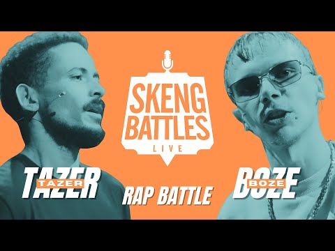 TAZER VS BOZE - NL RAP BATTLE - SKENGBATTLES 2025