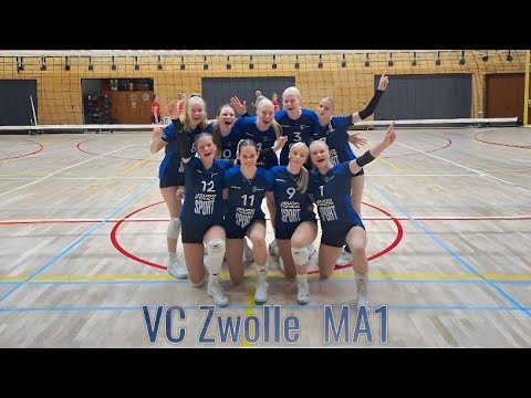 VC Zwolle MA1 -  Emmen'95 MA2