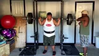 Ryan Teague 545lb squat