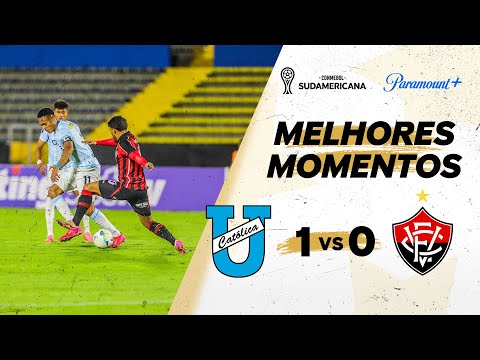 Gols e lances de Universidad Católica x Vitória
