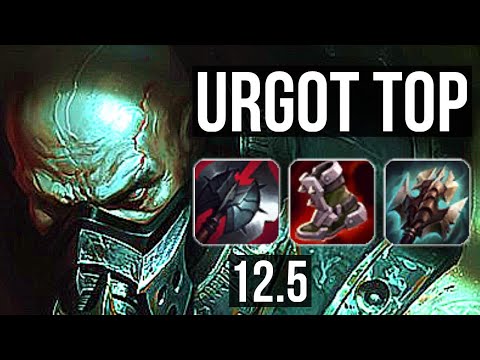 URGOT vs SION (TOP) | 2.6M mastery, 1000+ games, 6/2/10 | NA Diamond | 12.5