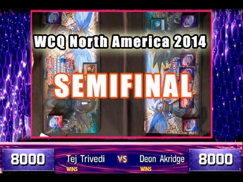 Yu-Gi-Oh! WCQ North America 2014 - SemiFinal - Tej Trivedi (F.A.T.) vs. Deon Akridge (H.A.T)