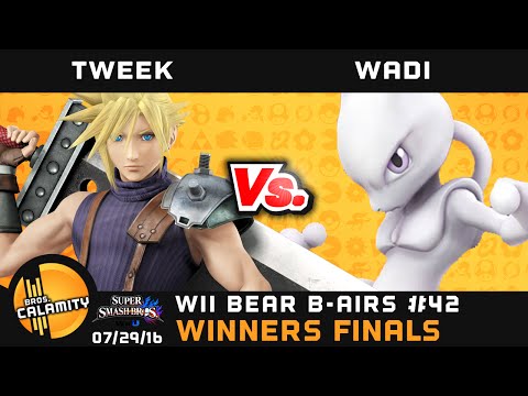 WBB #42 - Tweek (Cloud) vs WaDi (Mewtwo) - Winners Finals - Smash Wii U