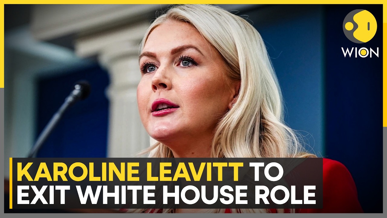 Karoline Leavitt Set to Leave White House Press Secretary Post | Trump Reveals Possible Replacements