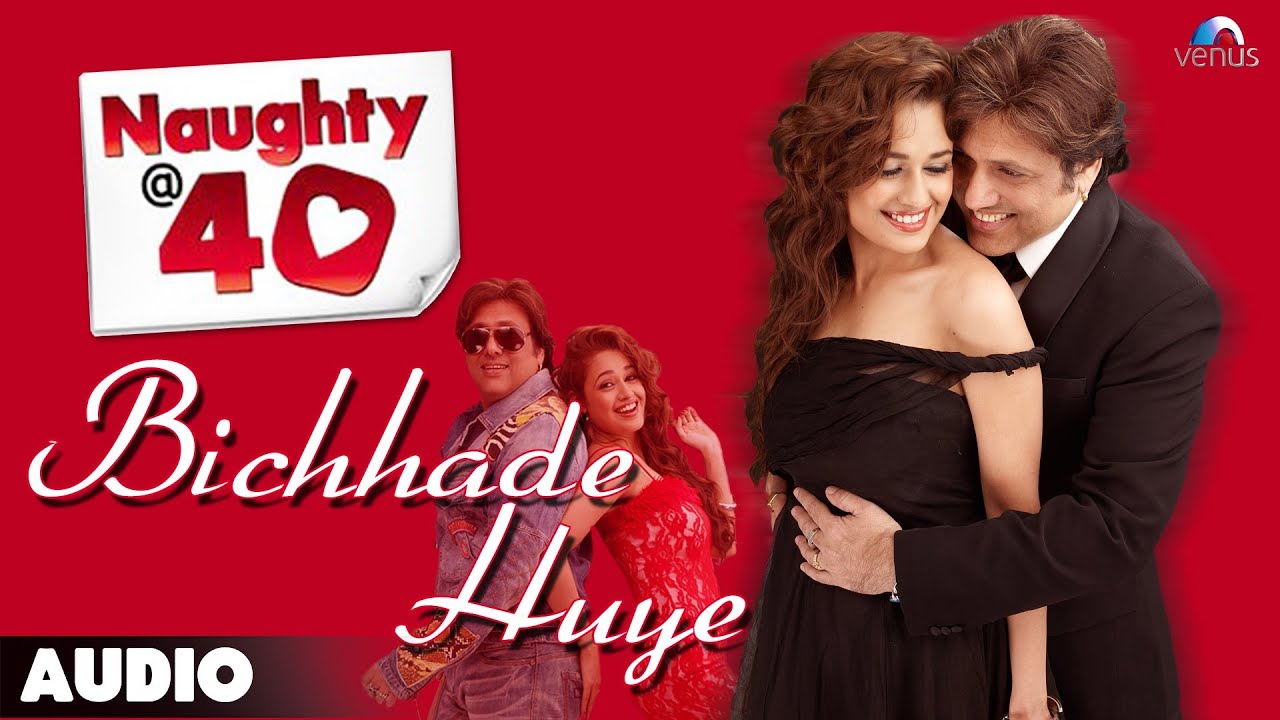 Bichhde Hue Tumse Pal Bhi Na Guzara Lyrics | Naughty @ 40 | Shaan | Monty Sharma