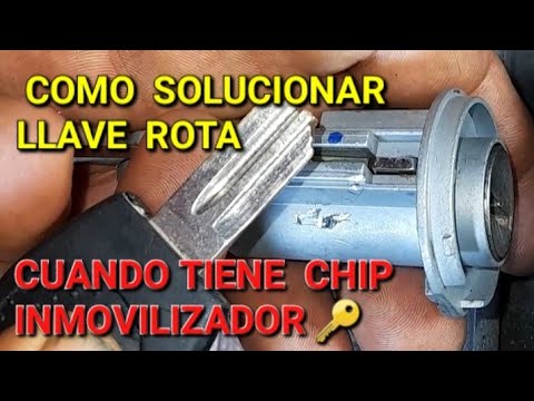 🔑 Que  hacer si la llave se te  parte en el  switch  y tiene   !! CHIP  INMOVILIZADOR !!😱😱