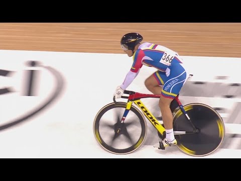 Men's Sprints Bronze Medal Race - 2014 Track Cycling World Cup | London