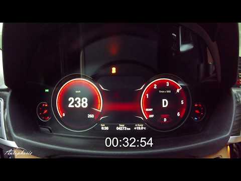 BMW 330d Touring (F31 LCI): Beschleunigung 0 - 255 km/h - Autophorie