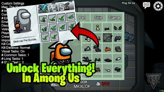 How To Unlock Every Skin In Among Us! Free Skins,Pets & Hats! PC,Android,IOS