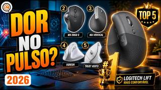 Melhor MOUSE ERGONÔMICO 2026: TOP 5 Opções para Trabalhar SEM DOR!