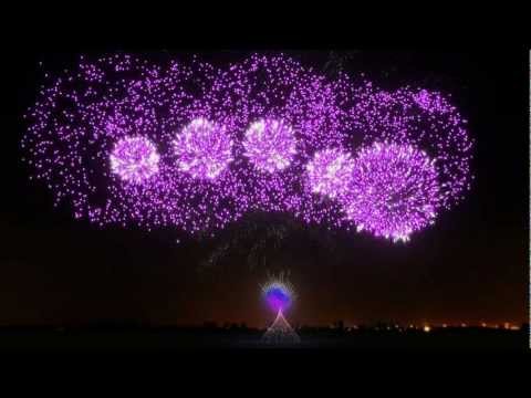 Fireworks Show - FWsim Simulator - Crystallize, Lindsey Stirling