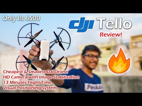 DJI Tello Review | Cheapest DJI Drone with HD Camera !!