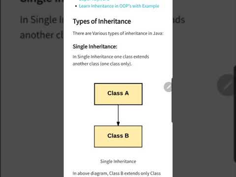 Learn Java OOP Lesson 15 Inheritance Types {جافا بالعربى} - Mind Luster