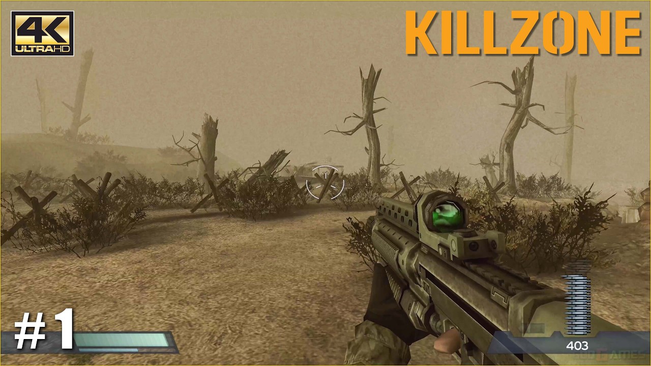 Killzone HD | PS2 Classic in 4K | PS3 Playthrough Gameplay | Mouse Support | PART 1 (RPCS3)