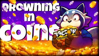 DROWNING IN COINS (Raccoin)