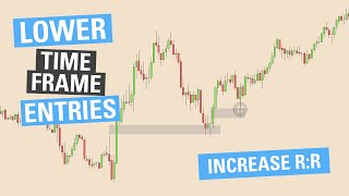 Increase Risk to Reward Ratio Using Lower Time Frames - ICT concepts