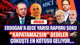 Erdoğan'a Gece Yarısı Raporu Şoku... "Kapatamazsın" Dediler! Çöküşte En Kötüsü G