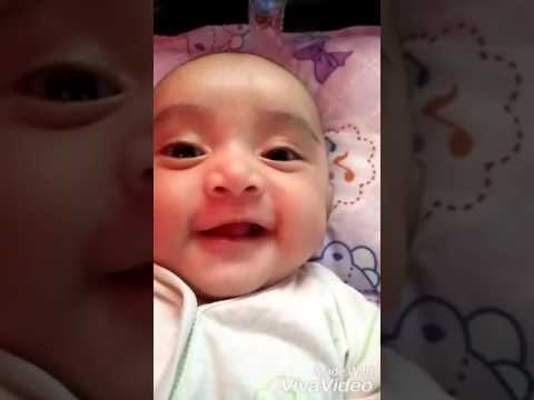 Lucu bayi ngoceh Inaya
