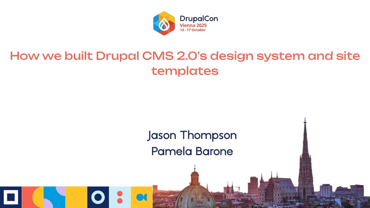 How we built Drupal CMS 2.0's design system and site templates