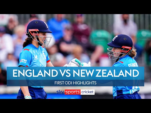 England THUMP the White Ferns 💥 | England vs New Zealand  | First ODI Highlights