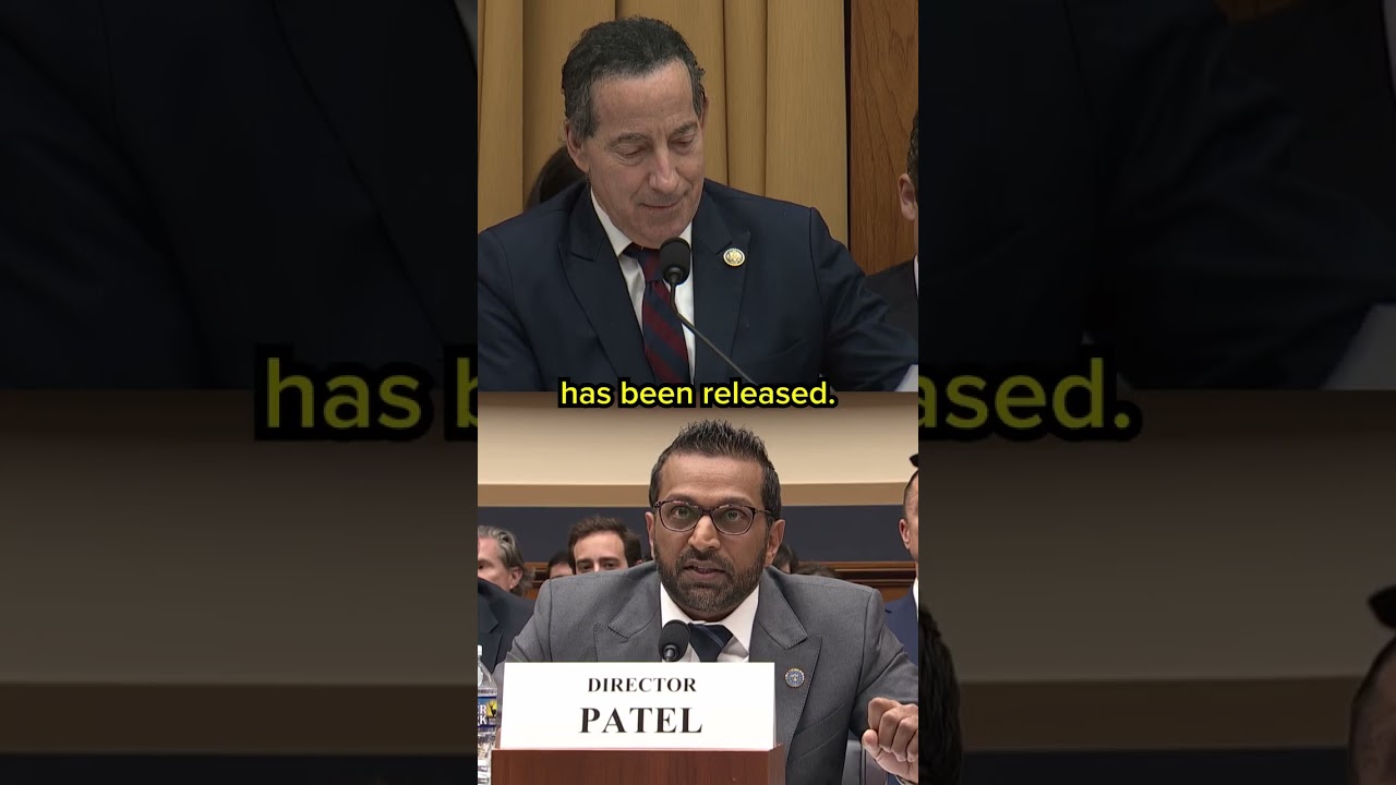 FBI Director confronted with own past statements on Epstein files