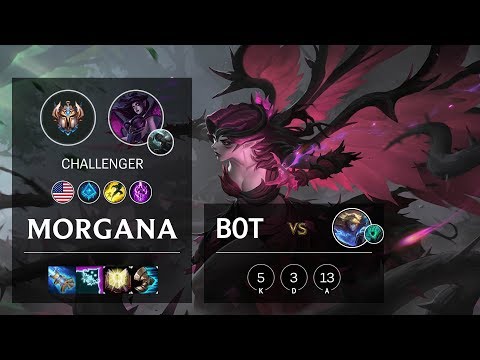 Morgana Bot vs Ezreal - NA Challenger Patch 10.4