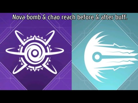 Destiny 2: Nova bomb & chaos reach before & after buff