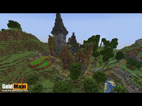 Minecraft | Medieval pub speedbuild vol.2 - Terrain treatment