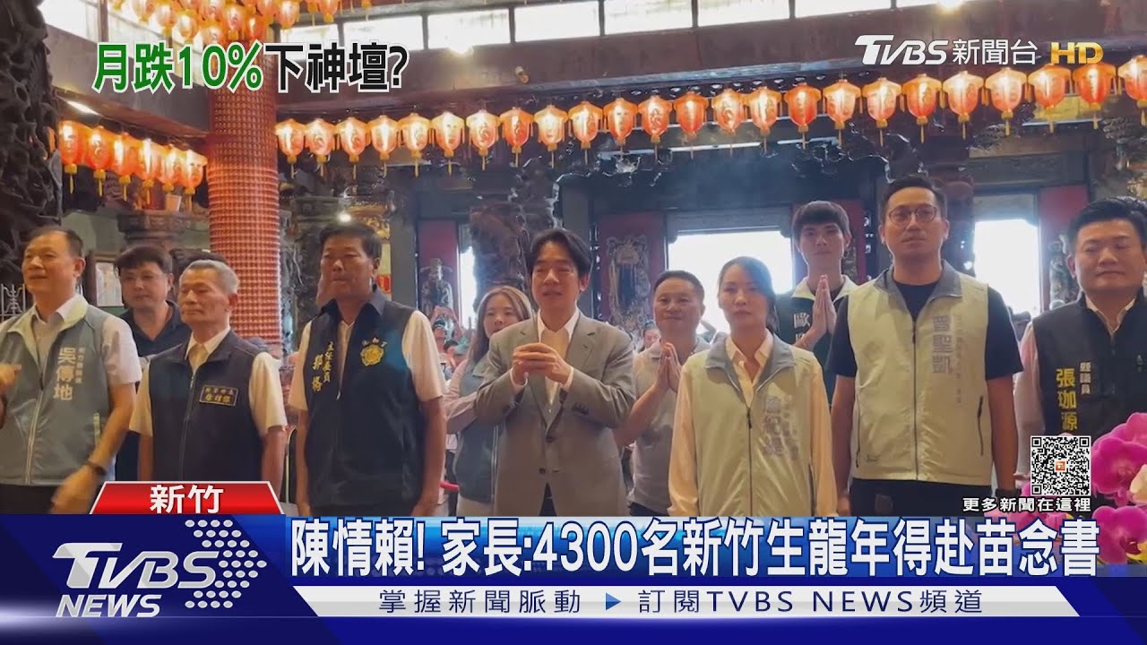 被進口蛋拖累？！賴清德民調掉10%　剩33.4%
