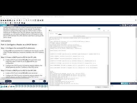 7.4.1 packet tracer Answer