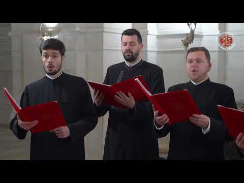 Corul "Diaconia", versuri alcătuite de Arhiepiscopul IOACHIM al Romanului și Bacăului -Marea Unire