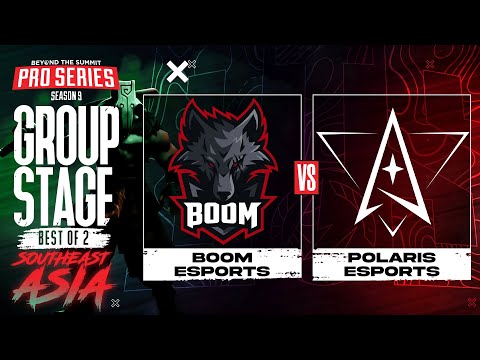 BOOM vs Polaris Game 2 - BTS Pro Series 9 SEA: Group Stage w/ Ares & Danog