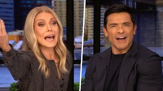 Why Kelly Ripa & Mark Consuelos Bickered On-Air Over 'Airport Divorce'