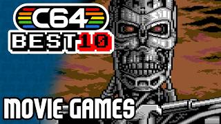 C64 Best 10 | Movie Games #retrogaming