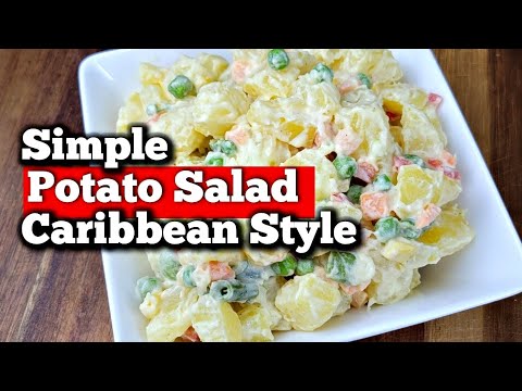 Simple Jamaican Style Potato Salad | Caribbean Potato Salad