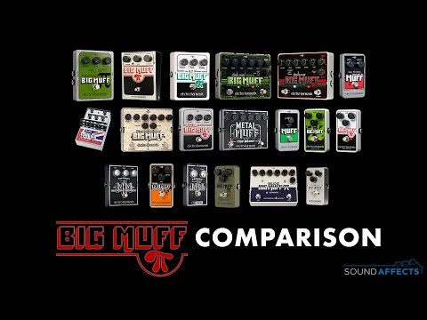 Electro Harmonix Big Muff Comparison: 19 Pedals  - The Great British Muff Off Video! 🇬🇧