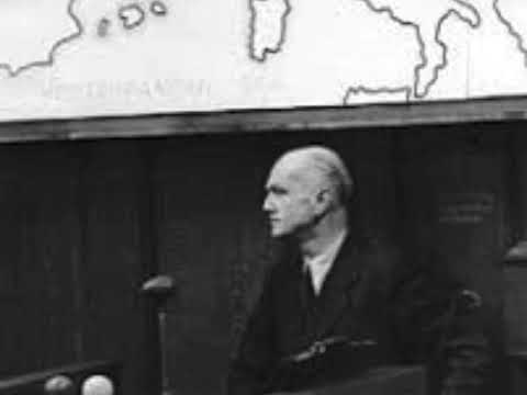 Nuremberg Trial Day 9 (1945) Erwin von Lahousen (PM Session)
